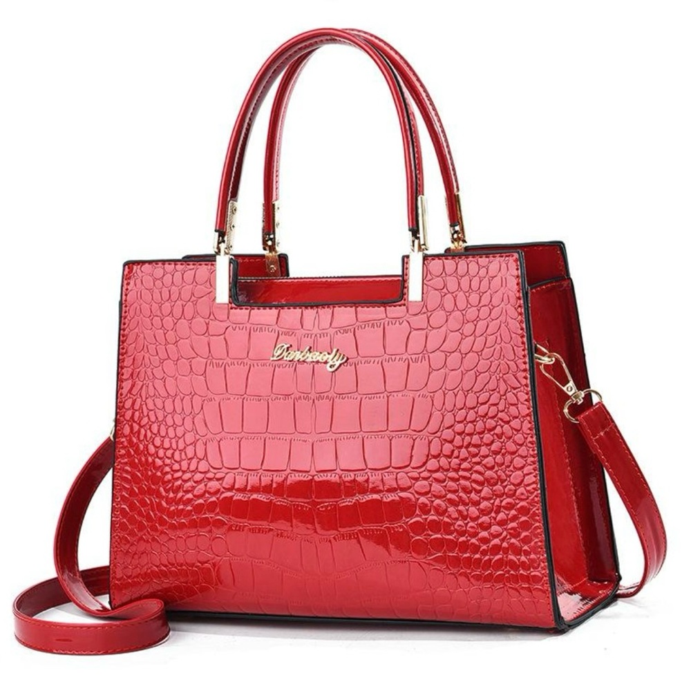 Danbaoly Red Patent Handbag